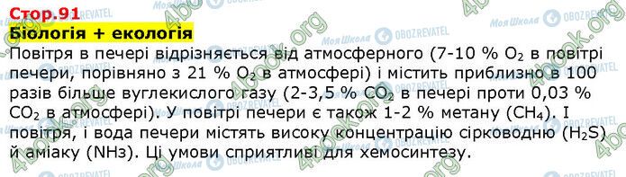 ГДЗ Біологія 9 клас сторінка Стр.91 (1)